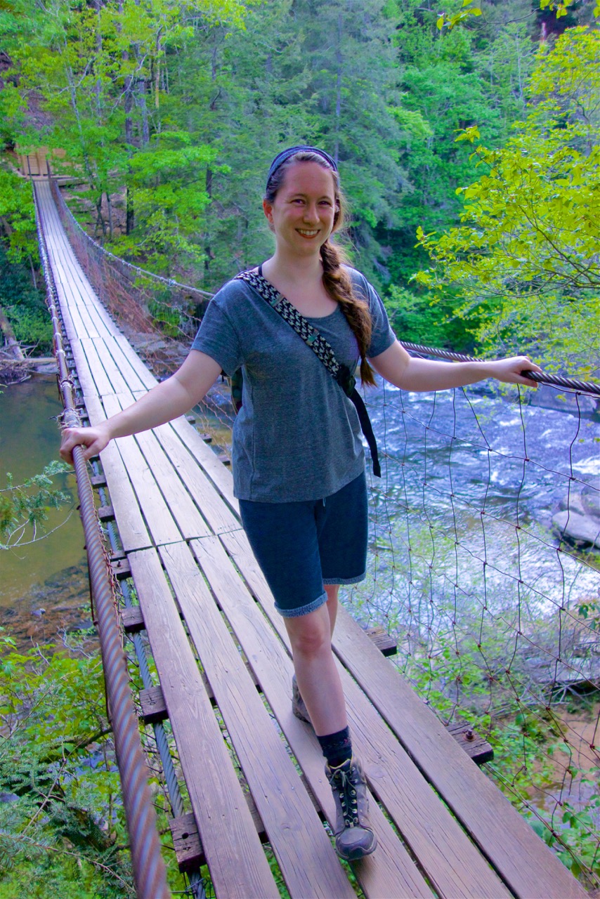 Hiking in Fall Creek Falls State Park